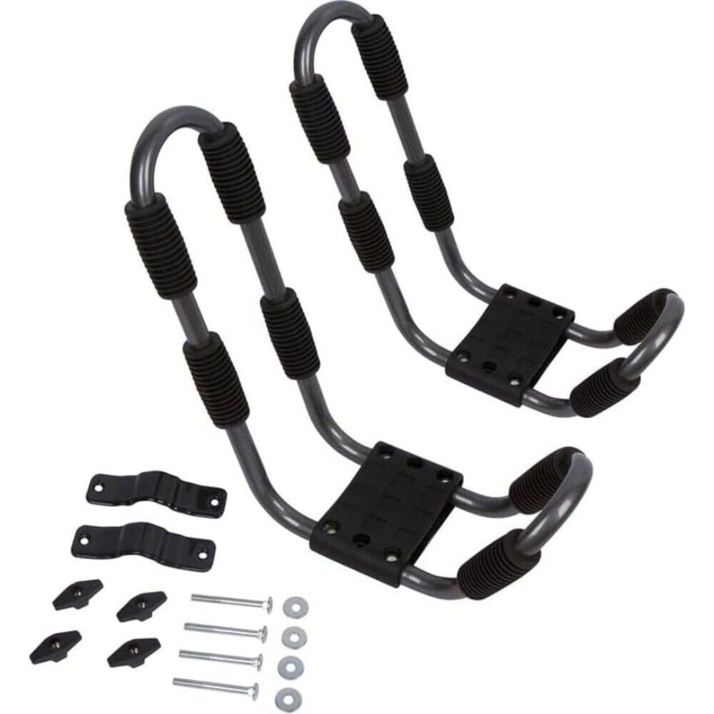 Kayak Car Top Carrier, Fixed J-Rack